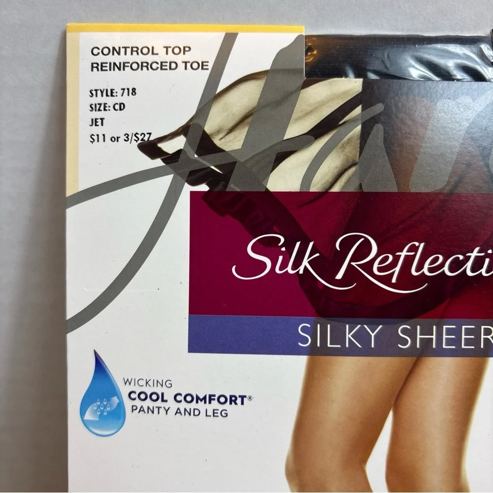 Hanes Silk Reflections Silky Sheer Pantyhose